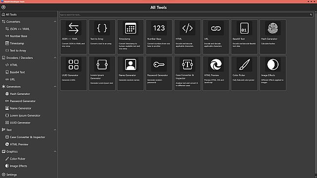Roselt Developer Tools
