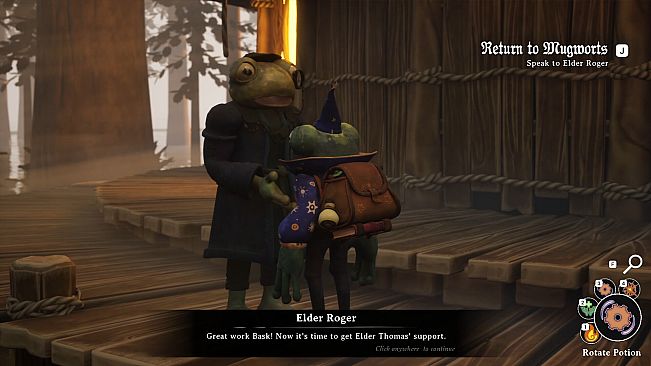 Bask: The Alchemist Frog