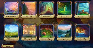 Adventure mosaics. Forest spirits