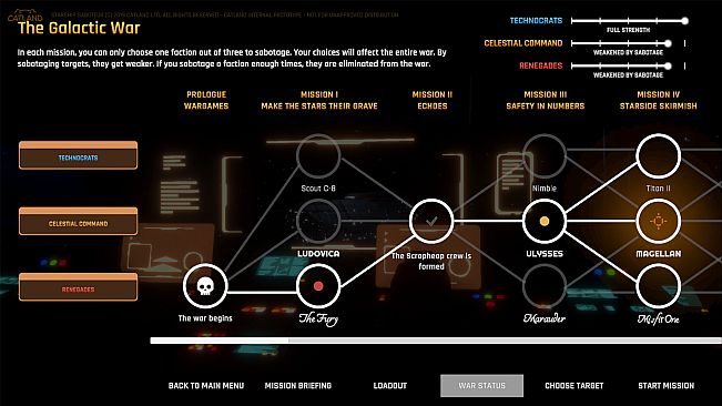 Starship Saboteur Prototype