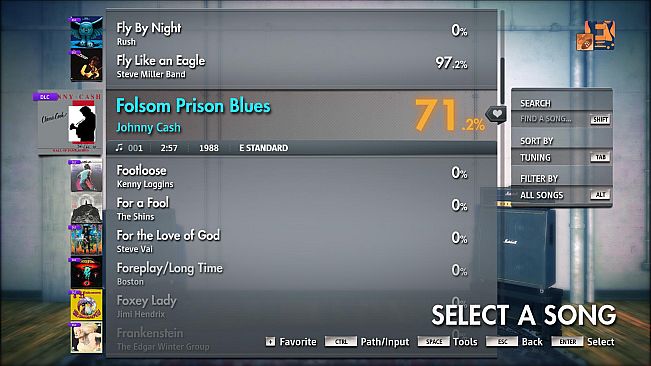 Rocksmith 2014 Edition – Remastered – Johnny Cash - “Folsom Prison Blues”