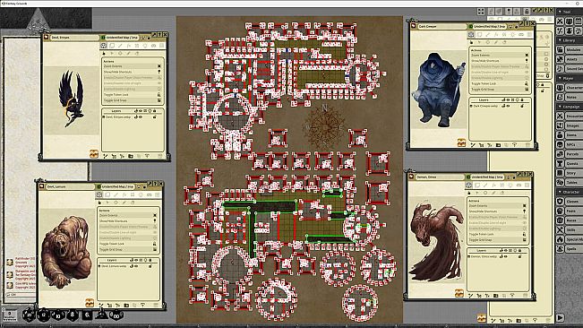 Fantasy Grounds - Pathfinder RPG - Campaign Setting: Castles of the Inner Sea