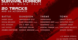 RPG Maker MV - Survival Horror Music Pack