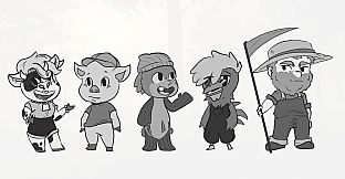 Happy's Humble Burger Farm: Digital Artbook