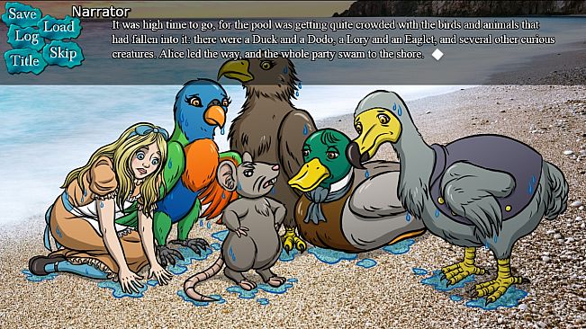 BRG's Alice in Wonderland Visual Novel