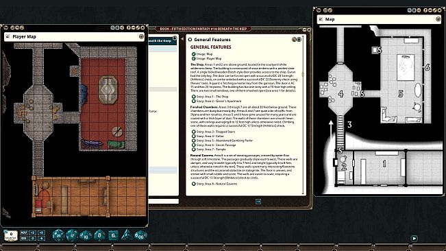 Fantasy Grounds - Fifth Edition Fantasy #14: Beneath the Keep