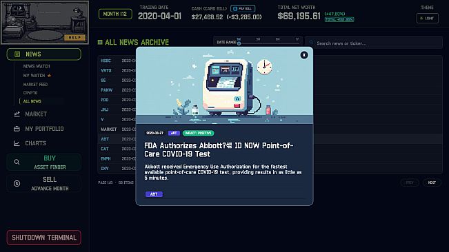 Money Makes Money: Historical Market Simulator