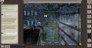 Fantasy Grounds - Black Scrolls Cemetery (Map Tile Pack)