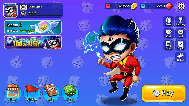 Yacht Dice : Global League