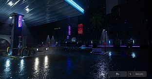 Late Night Gas Station