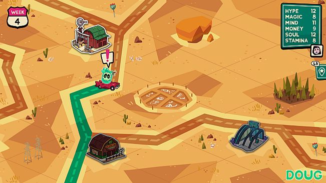 Monster Roadtrip Playable character - Doug