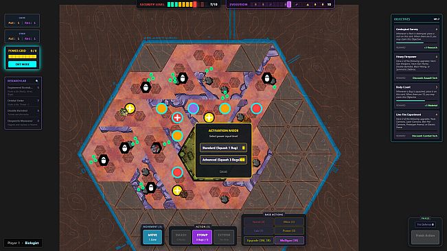 HexSwarm: Hostile Worlds