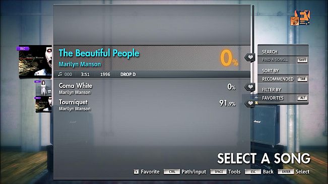 Rocksmith 2014 Edition – Remastered – Marilyn Manson - “The Beautiful People”