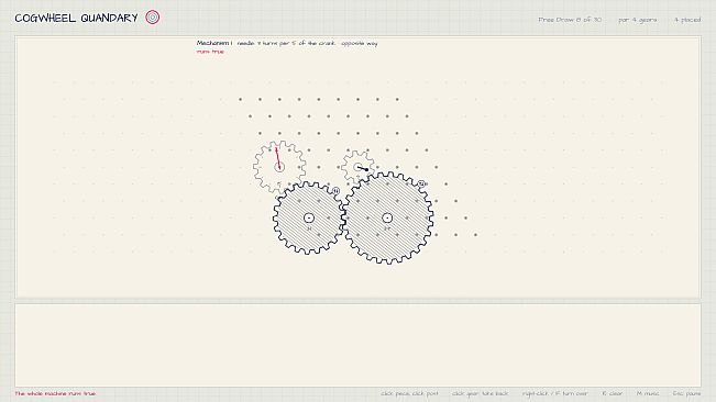 Cogwheel Quandary