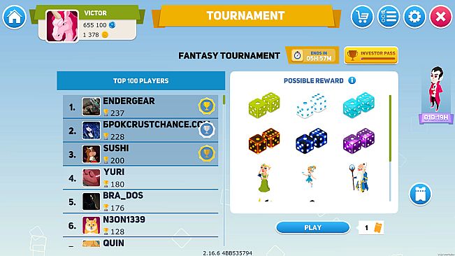 Business Tour - Board Game with Online Multiplayer