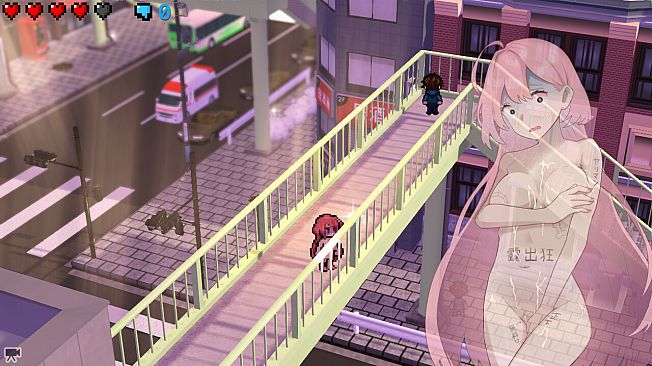 Embarrassed Shina-chan~ the Naked Wandering College Girl