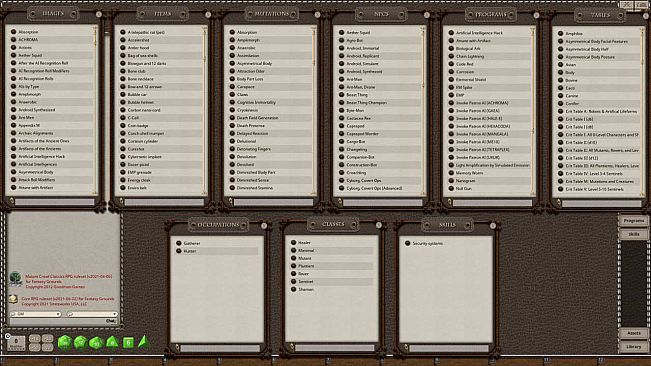 Fantasy Grounds - Mutant Crawl Classics Role Playing Game