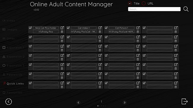 Online Adult Content Manager - Local Content Manager