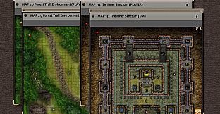 Fantasy Grounds - Paths to Adventure: Elven Empires (Map Pack)