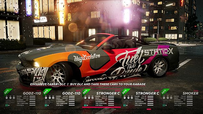 OverDrift Festival - Exclusive Cars Pack#1
