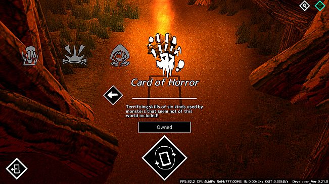 MONSTER CARDS - Skill Pack : Card of Horror