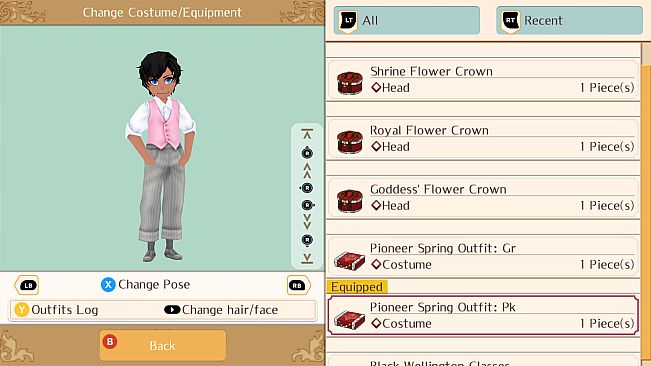 Pioneer Spring Outfits - WorldNeverland - Daily Life in the Elnea Kingdom - Another Life Adventure
