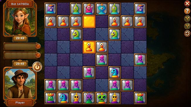 Choc Tactic 4 Chess Master - Witty Alien Gambit
