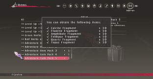 Tales of Berseria - Adventure Item Pack 5