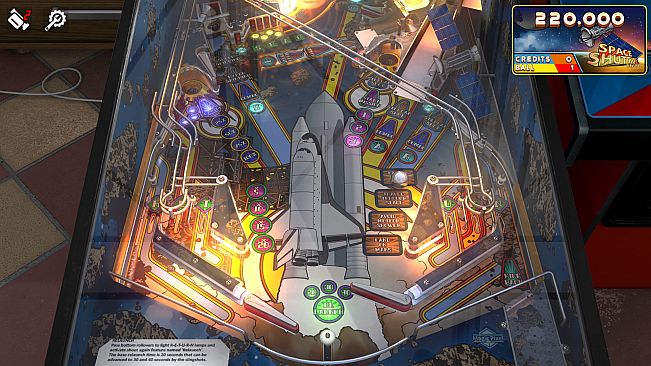 Zaccaria Pinball - Space Shuttle Deluxe Pinball Table