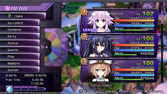 Hyperdimension Neptunia Re;Birth1