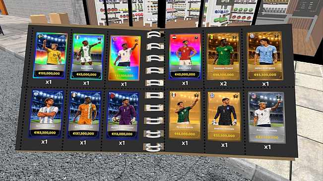 TCG Football Card Shop Simulator