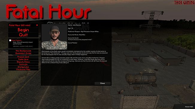 Fatal Hour: Petroleum