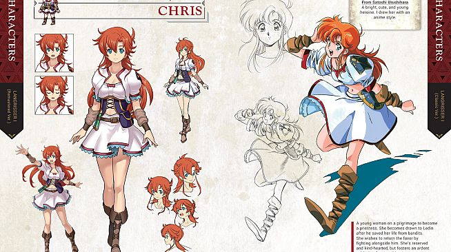 Langrisser I & II - Visual Book