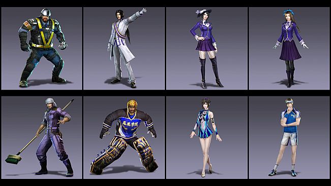 DW8E: DW7 Original Costume Pack 2