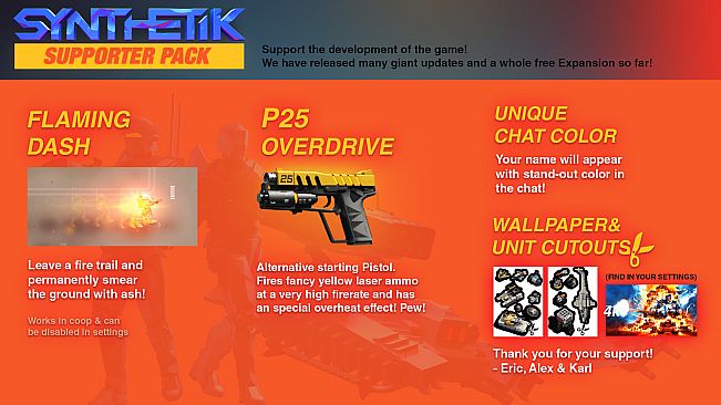 SYNTHETIK - Supporter Pack