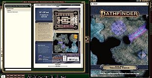 Fantasy Grounds - Pathfinder RPG - Pathfinder Flip-Mat: Treasure Trove