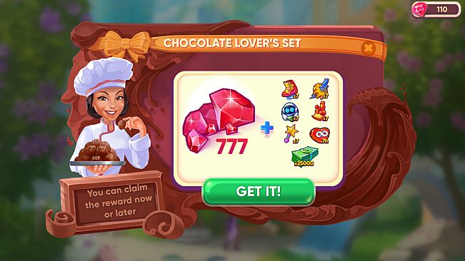Cafe Dash: Cooking, Diner Game - Chocolate Lover’s Set