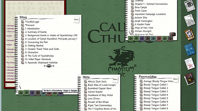 Fantasy Grounds - Call of Cthulhu: Masks of Nyarlathotep