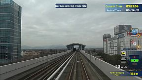 Korean Rail Driving Tour LRT Busan-Gimhae