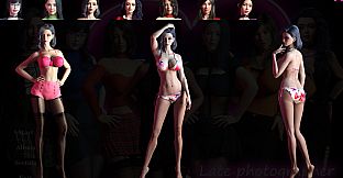 Late photographer-puzzle-Swimsuit party