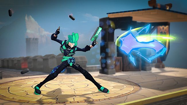 Rushdown Revolt: Neon Horizons Raymer