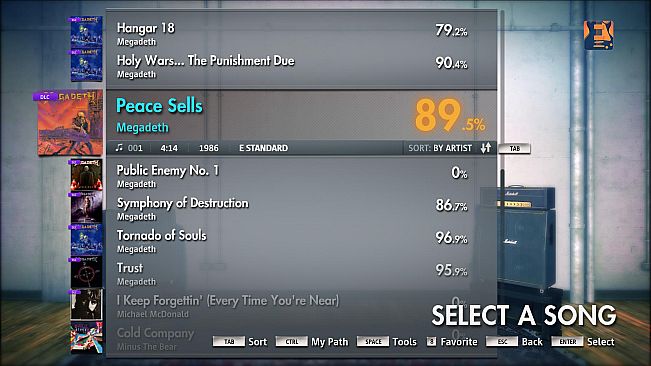 Rocksmith 2014 – Megadeth - “Peace Sells”