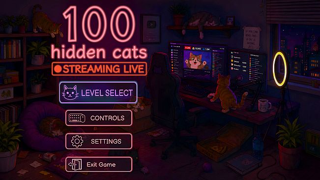 100 Hidden Cats Stream Live
