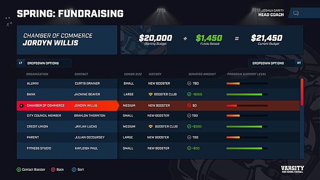 Varsity High School Football