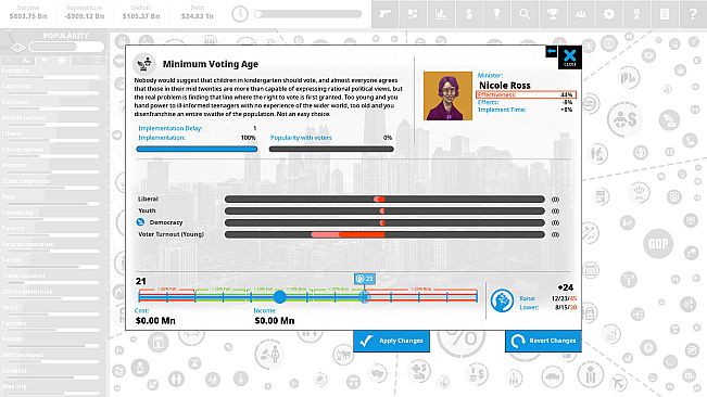 Democracy 4 - Voting Systems