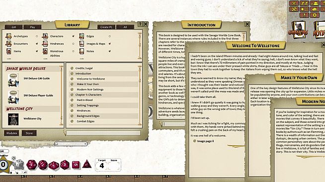 Fantasy Grounds - Wellstone City (Savage Worlds)