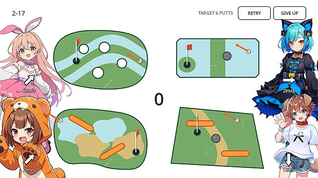 4 SCREENS, 1 PUTT