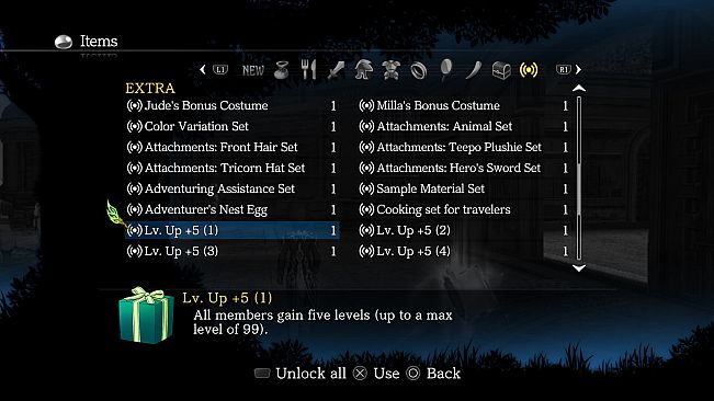 Tales of Xillia Remastered - Lv. Up+5 (1)