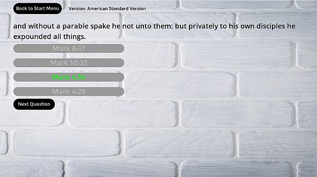 Bible Verse Challenge