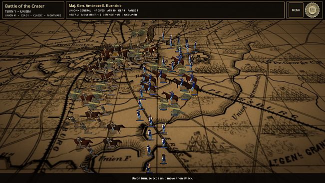 Civil War: Battle of Petersburg - Union Grand Campaign